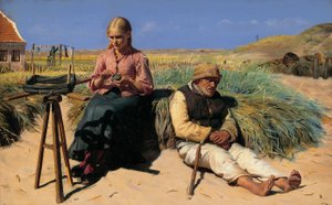 Figures in a Landscape. Blind Kristian and Tine Among the Dunes
